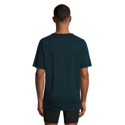 T-shirt personnalisé confortable et performant pour hommes Sporty Matières : coton Taille textile : XXS Couleurs : bleu pétrole 