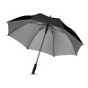 Parapluie 27" personnalisé  SWANSEA+ Matières : métal Couleurs : noir