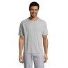 T-shirt personnalisé confortable et performant pour hommes Sporty Matières : coton Taille textile : XXL Couleurs : gris pur obje