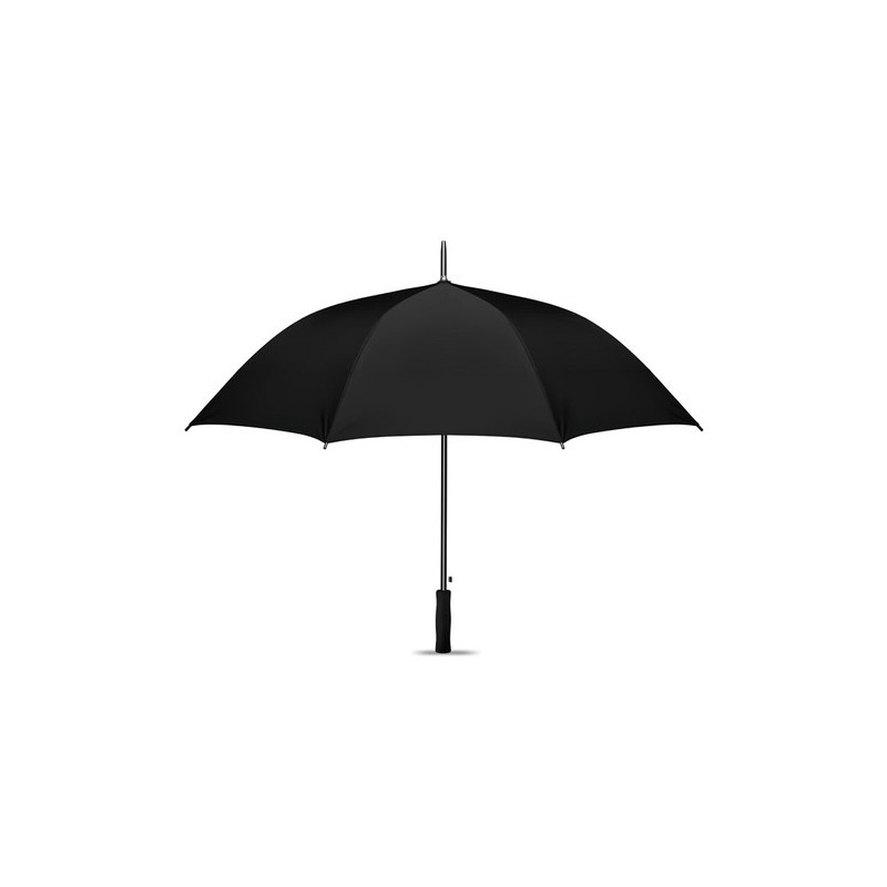 Parapluie 27" personnalisé  SWANSEA+ Matières : métal Couleurs : noir cadeau collaborateur premium