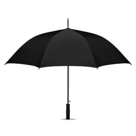 Parapluie 27" personnalisé  SWANSEA+ Matières : métal Couleurs : noir cadeau collaborateur premium
