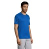 T-shirt personnalisé confortable et performant pour hommes Sporty Matières : coton Taille textile : M Couleurs : bleu royal marq