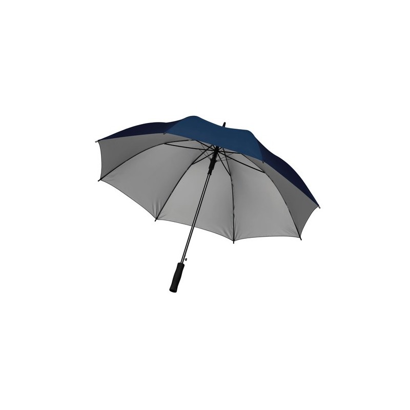 Parapluie 27" personnalisé  SWANSEA+ Matières : métal Couleurs : bleu personnalisable avec votre logo