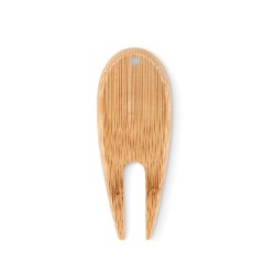 Relève pitch  en bambou personnalisé - BOGEY Matières : bambou Couleurs : bois 2