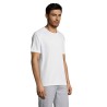 T-shirt personnalisé confortable et performant pour hommes Sporty Matières : coton Taille textile : XS Couleurs : blanc objet pr