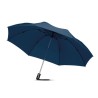 Parapluie réversible pliable pratique et élégant DUNDEE Matières : verre Couleurs : bleu cadeau entreprise pas cher