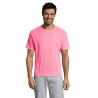 T-shirt personnalisé confortable et performant pour hommes Sporty Matières : coton Taille textile : XL Couleurs : rose fluo cade