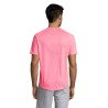 T-shirt personnalisé confortable et performant pour hommes Sporty Matières : coton Taille textile : S Couleurs : rose fluo impre
