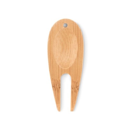 Relève pitch  en bambou personnalisé - BOGEY Matières : bambou Couleurs : bois cadeau entreprise pas cher