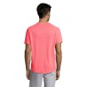 T-shirt personnalisé confortable et performant pour hommes Sporty Matières : coton Taille textile : XXS Couleurs : corail fluo g