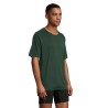 T-shirt personnalisé confortable et performant pour hommes Sporty Matières : coton Taille textile : S Couleurs : vert forêt cade