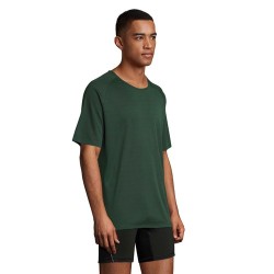 T-shirt personnalisé confortable et performant pour hommes Sporty Matières : coton Taille textile : XXL Couleurs : vert forêt go