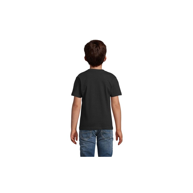 T-shirt Enfant Personnalisé 190g - IMPERIAL KIDS Matières : coton Taille textile : 3XL Couleurs : noir profond personnalisation 