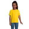 T-shirt Enfant Personnalisé 190g - IMPERIAL KIDS Matières : coton Taille textile : 4XL Couleurs : jaune marquage couleur éclatan