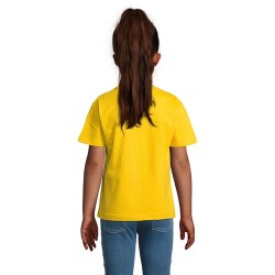 T-shirt Enfant Personnalisé 190g - IMPERIAL KIDS Matières : coton Taille textile : XL Couleurs : jaune goodies publicitaire évén