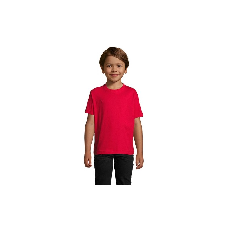 T-shirt Enfant Personnalisé 190g - IMPERIAL KIDS Matières : coton Taille textile : 3XL Couleurs : rouge goodies personnalisé en 