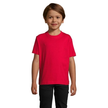 T-shirt Enfant Personnalisé 190g - IMPERIAL KIDS Matières : coton Taille textile : 3XL Couleurs : rouge goodies personnalisé en 