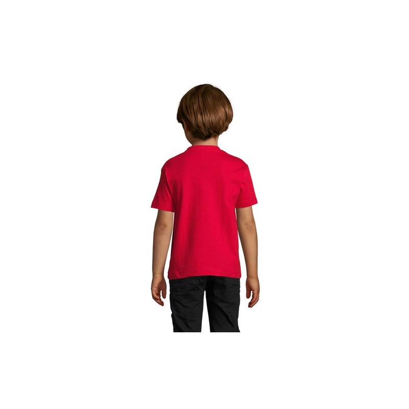 T-shirt Enfant Personnalisé 190g - IMPERIAL KIDS Matières : coton Taille textile : 3XL Couleurs : rouge accessoire événementiel 