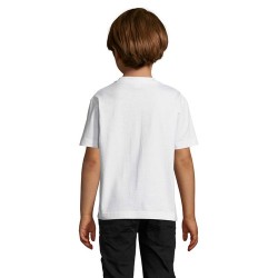 T-shirt Enfant Personnalisé 190g - IMPERIAL KIDS Matières : coton Taille textile : 4XL Couleurs : blanc cadeau collaborateur pre