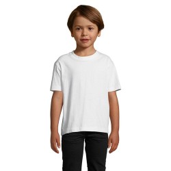 T-shirt Enfant Personnalisé 190g - IMPERIAL KIDS Matières : coton Taille textile : XXL Couleurs : blanc