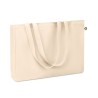 Sac Éco-responsable en Toile Recyclée 280 gr/m² Personnalisé RESPECT Matières : coton recyclé Couleurs : beige