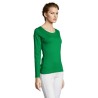 T-shirt Femme Personnalisé 150g Éco-responsable - Majestic Matières : coton Taille textile : XL Couleurs : vert prairie impressi