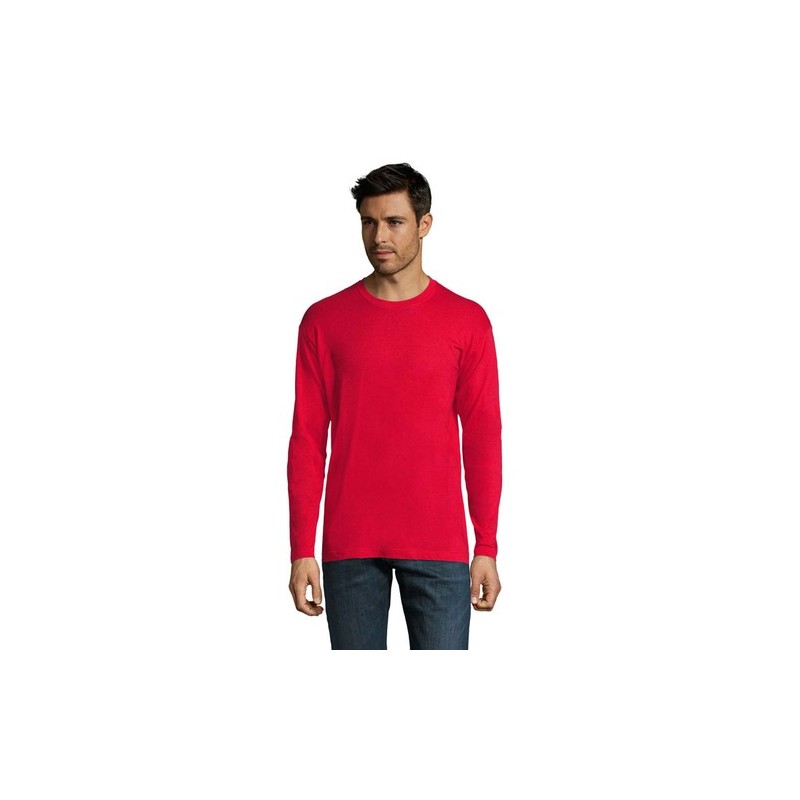 T-shirt Personnalisé 150g en Coton Premium - MONARCH MEN Matières : coton Taille textile : M Couleurs : rouge cadeau affaires él