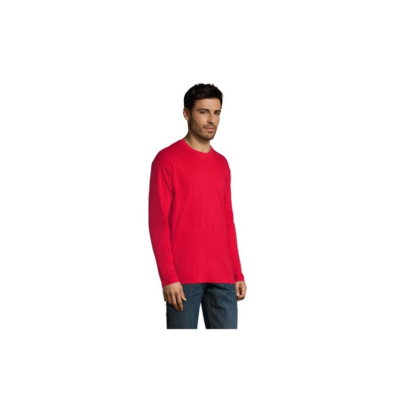 T-shirt Personnalisé 150g en Coton Premium - MONARCH MEN Matières : coton Taille textile : M Couleurs : rouge objet promotionnel