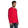 T-shirt Personnalisé 150g en Coton Premium - MONARCH MEN Matières : coton Taille textile : L Couleurs : rouge impression haute d