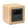 Haut-parleur sans fil  3W SONICONE Matières : MDF Couleurs : bois cadeau entreprise pas cher