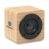 Haut-parleur sans fil  3W SONICONE Matières : MDF Couleurs : bois impression haute définition