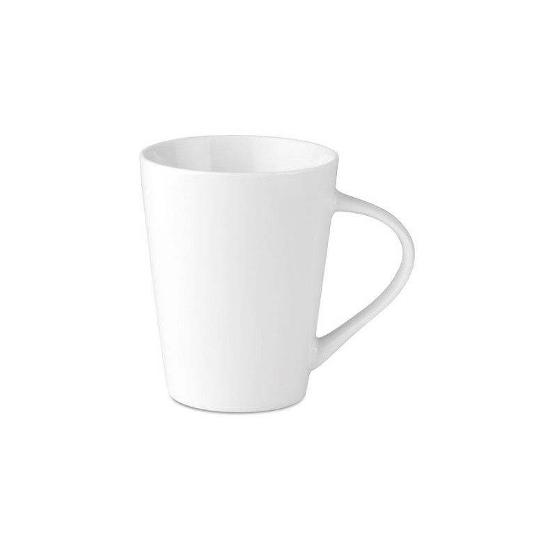 Mug en Porcelaine Éco-responsable 250 ml - ROME Cadeau Personnalisé Matières : porcelaine Couleurs : blanc