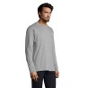 T-shirt Personnalisé 150g en Coton Premium - MONARCH MEN Matières : coton Taille textile : S Couleurs : gris chiné personnalisab