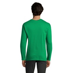 T-shirt Personnalisé 150g en Coton Premium - MONARCH MEN Matières : coton Taille textile : S Couleurs : vert prairie impression 