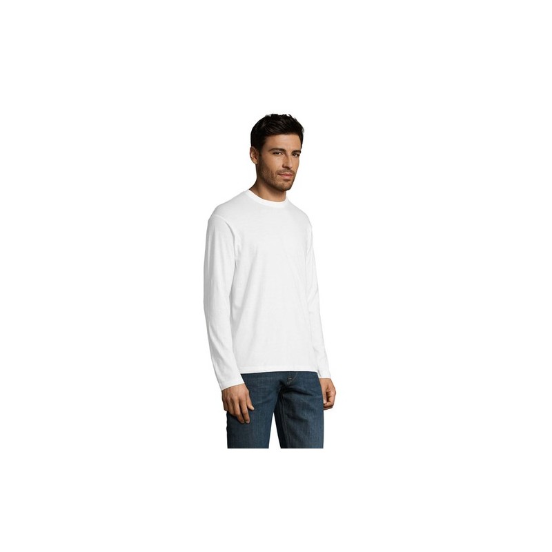 T-shirt Personnalisé 150g en Coton Premium - MONARCH MEN Matières : coton Taille textile : S Couleurs : blanc objet promotionnel