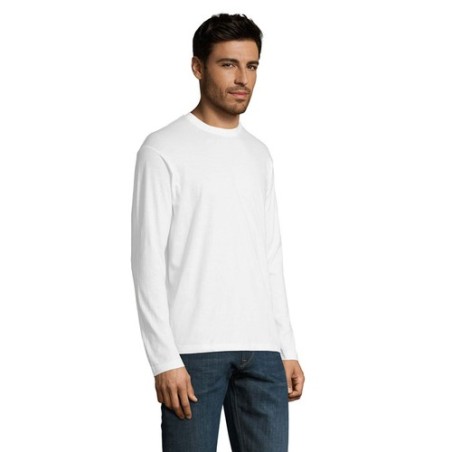 T-shirt Personnalisé 150g en Coton Premium - MONARCH MEN Matières : coton Taille textile : S Couleurs : blanc objet promotionnel