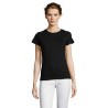 Tee-shirt Femme Confortable Personnalisable 150 MISS Matières : coton Taille textile : S Couleurs : noir profond cadeau entrepri