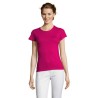 Tee-shirt Femme Confortable Personnalisable 150 MISS Matières : coton Taille textile : XL Couleurs : fuchsia objet publicitaire 