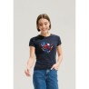 Tee-shirt Femme Confortable Personnalisable 150 MISS Matières : coton Taille textile : XL Couleurs : bleu marine objet promotion