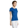 Tee-shirt Femme Confortable Personnalisable 150 MISS Matières : coton Taille textile : XL Couleurs : bleu royal marquage couleur