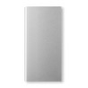 Powerbank solaire personnalisé 8000mAh - SOLAR POWERFLAT Matières : aluminium Couleurs : argenté mat goodies publicitaire événem