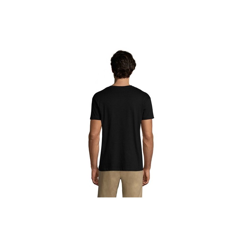 T-shirt Personnalisé 150g REGENT Matières : coton Taille textile : 5XL Couleurs : noir profond cadeau entreprise pas cher