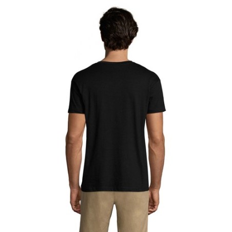 T-shirt Personnalisé 150g REGENT Matières : coton Taille textile : 5XL Couleurs : noir profond cadeau entreprise pas cher