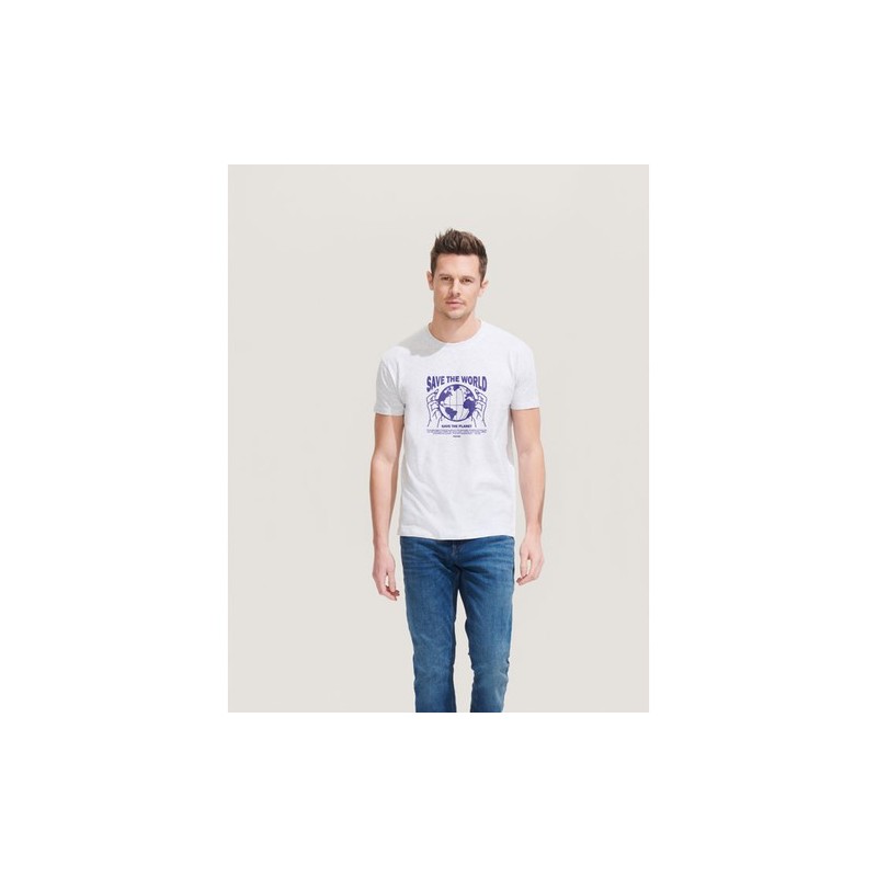 T-shirt Personnalisé 150g REGENT Matières : coton Taille textile : 5XL Couleurs : noir profond livraison express 24h 48h