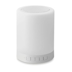 Haut-parleur sans fil personnalisé ambiance TATCHI Matières : ABS Couleurs : blanc