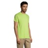 T-shirt Personnalisé 150g REGENT Matières : coton Taille textile : XS Couleurs : vert pomme cadeau affaires élégant