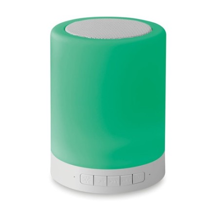 Haut-parleur sans fil personnalisé ambiance TATCHI Matières : ABS Couleurs : blanc cadeau entreprise pas cher