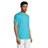 T-shirt Personnalisé 150g REGENT Matières : coton Taille textile : XL Couleurs : bleu atoll goodies publicitaire événementiel