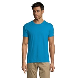 T-shirt Personnalisé 150g REGENT Matières : coton Taille textile : XXL Couleurs : bleu aqua cadeau collaborateur premium