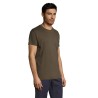T-shirt Personnalisé 150g REGENT Matières : coton Taille textile : L Couleurs : vert armée objet publicitaire robuste